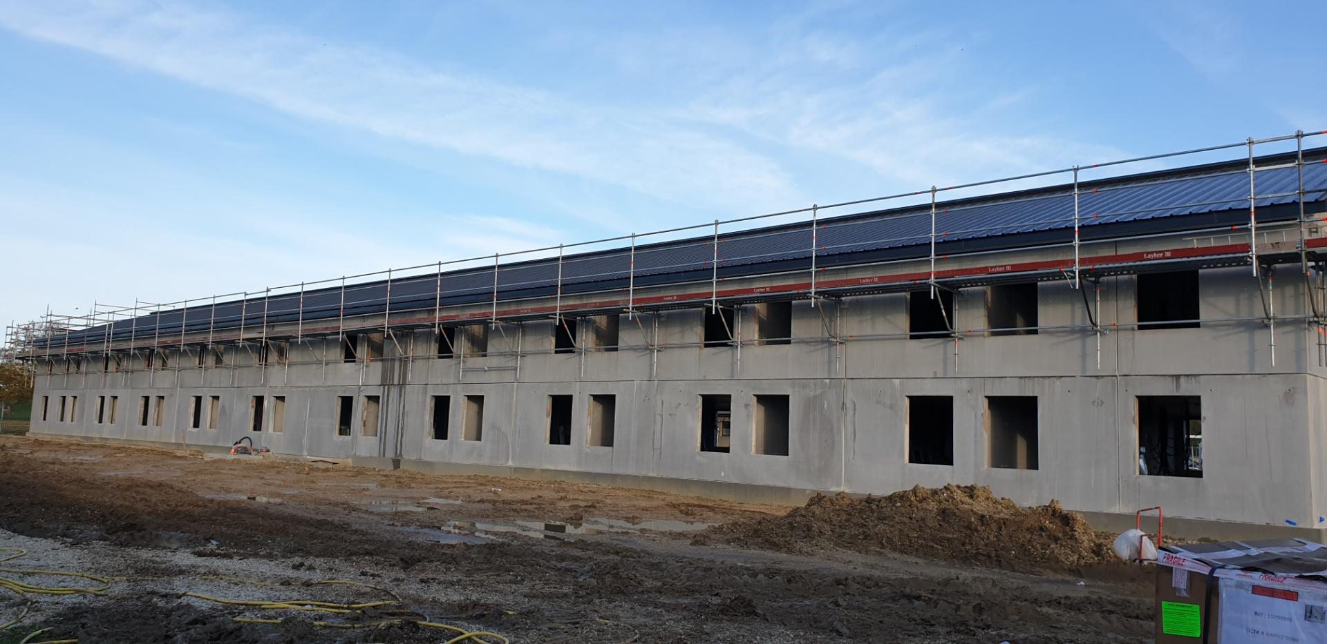 St Dizier (52) - BA 113 - Construction d'un bâtiment en R+1 avec sous-station en sous-sol